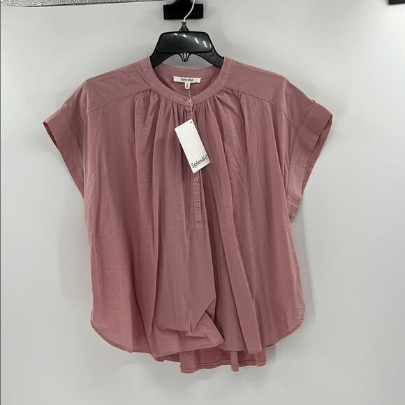 Splendid Collection Paloma Blouse - Lotus - Medium - New with tags - Picture 1 of 6